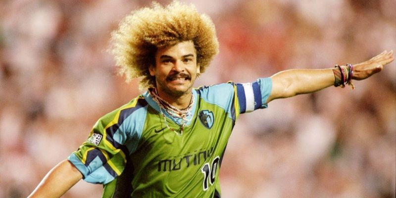 Huyền thoại bóng đá Colombia Carlos Valderrama